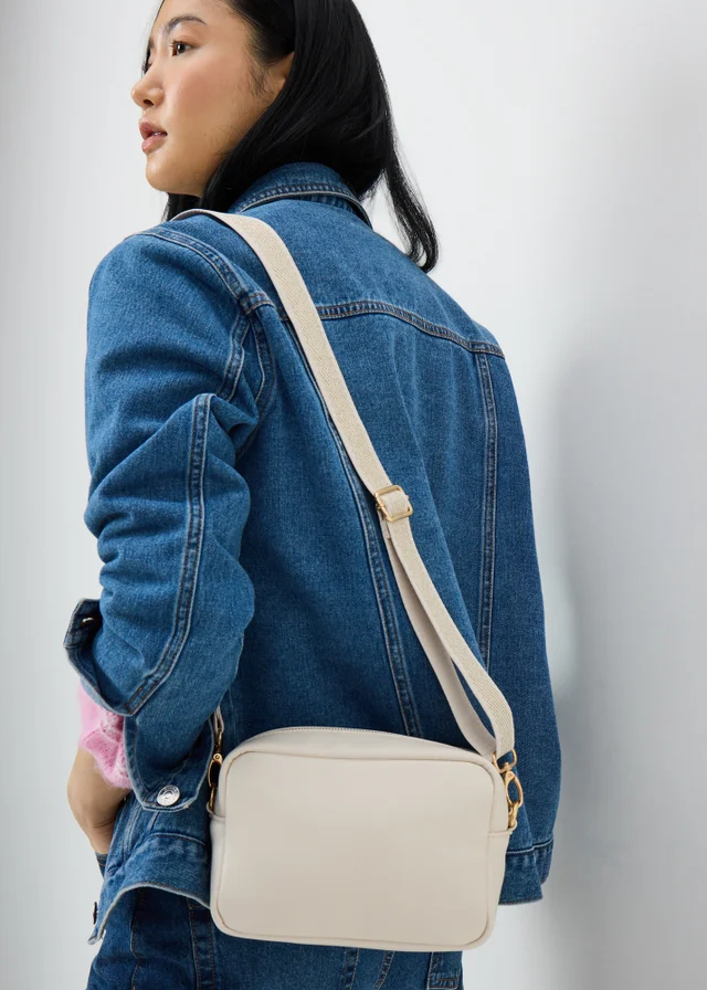 Cream Camera Bag