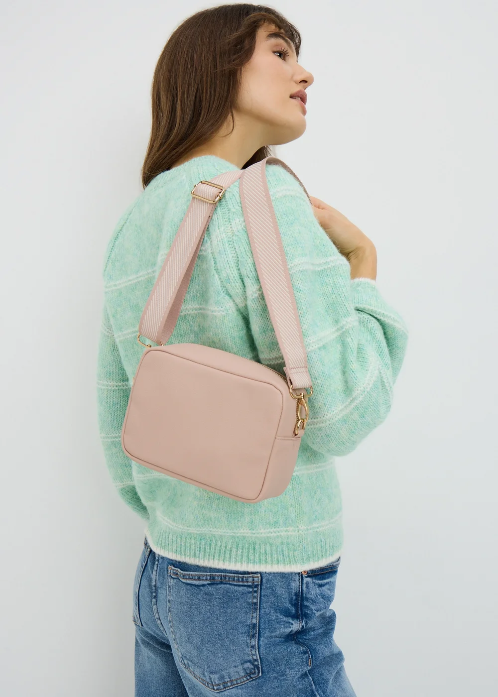 Pink Camera Bag - One Size Image 1