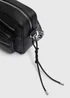 Black Zip Camera Bag - One Size Image 3