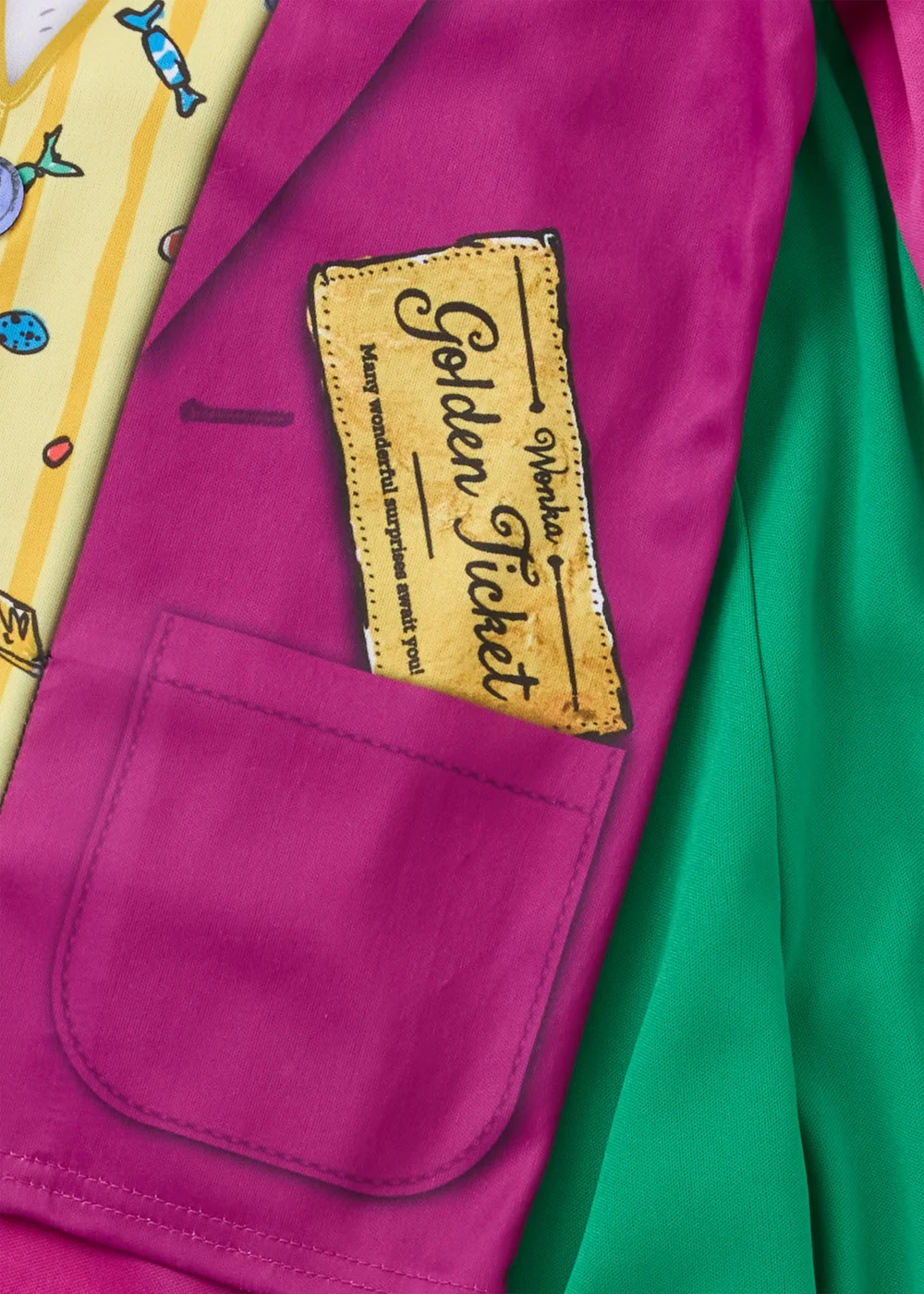 Kids Purple Willy Wonka Costume (3-12yrs) - 3-4 Yrs Image 2