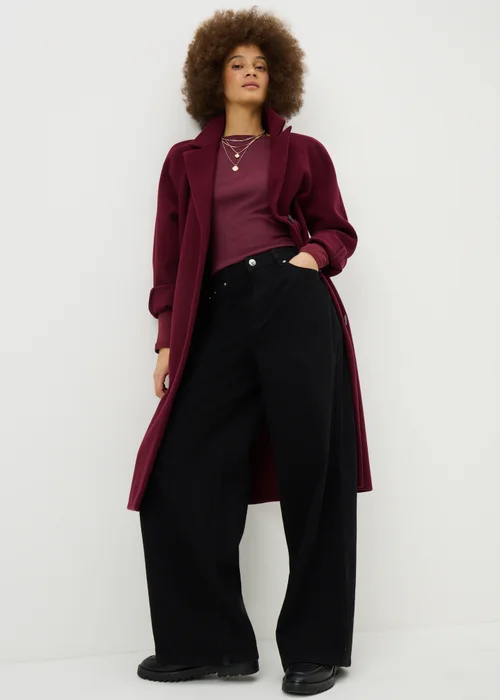 Burgundy Long Sleeve T-Shirt - 26 Image 1