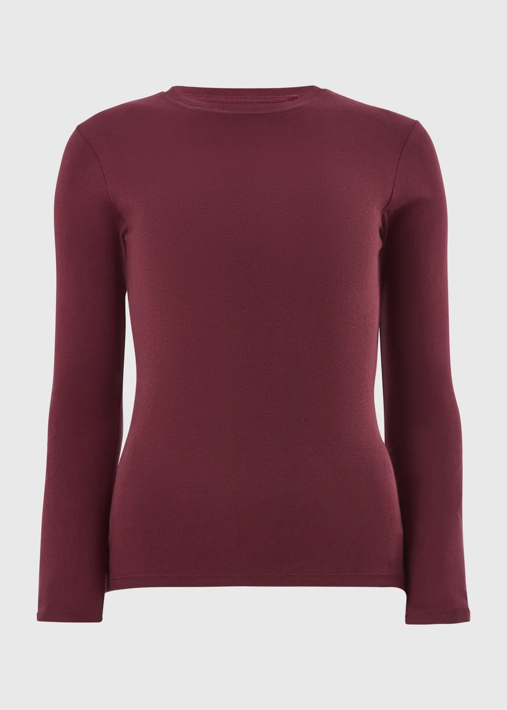 Burgundy Long Sleeve T-Shirt - 26 Image 3