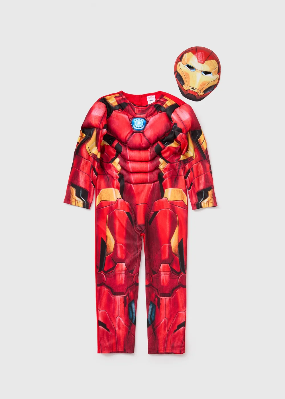 Boys Red Iron Man Suit (3-10 Years) - 9-10 Yrs Image 1