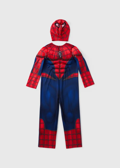 Marvel Spider-Man Boys Fancy Dress Costume (3-10yrs) - 5-6 Yrs Image 1