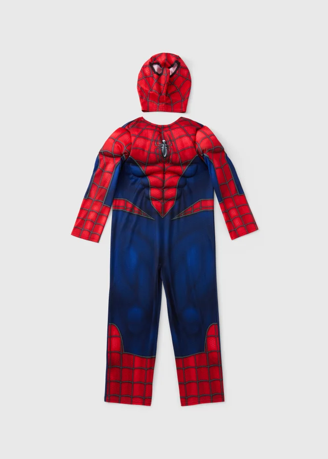 Marvel Spider-Man Boys Fancy Dress Costume (3-10yrs)