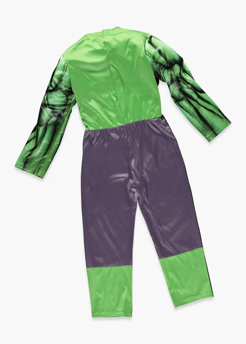Boys Green Hulk Suit ( 3-10 Years) - 5-6 Yrs Image 2
