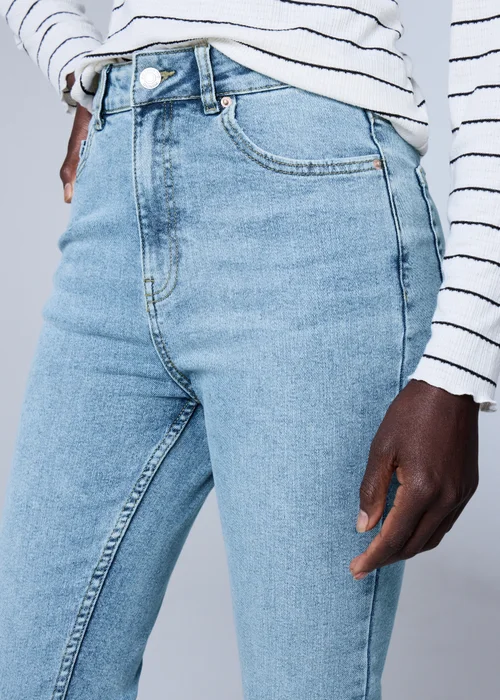 Blue Lightwash April Stretch High Rise Skinny Jeans - 24/L29 Image 2
