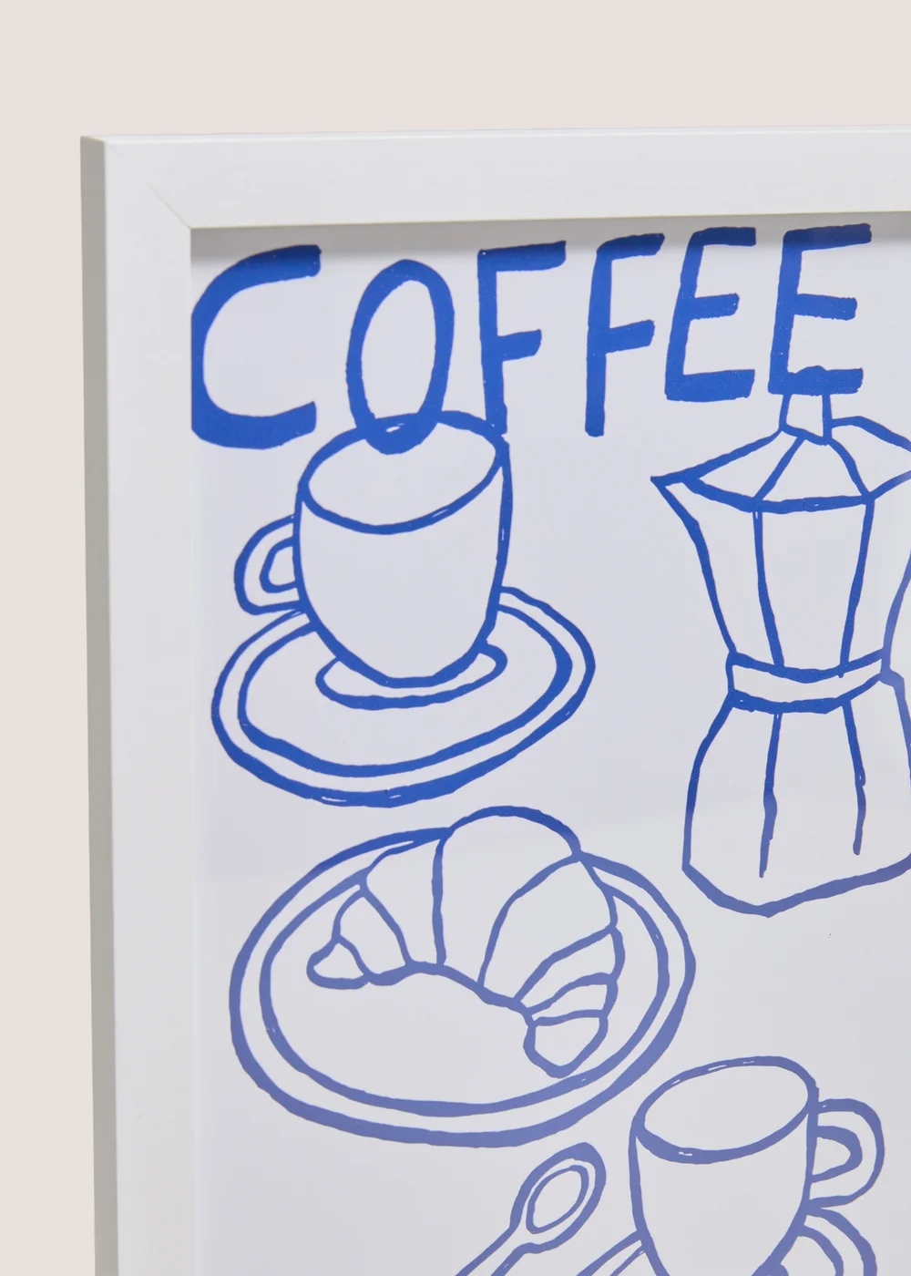 Coffee & Croissant Wall Art Image 2