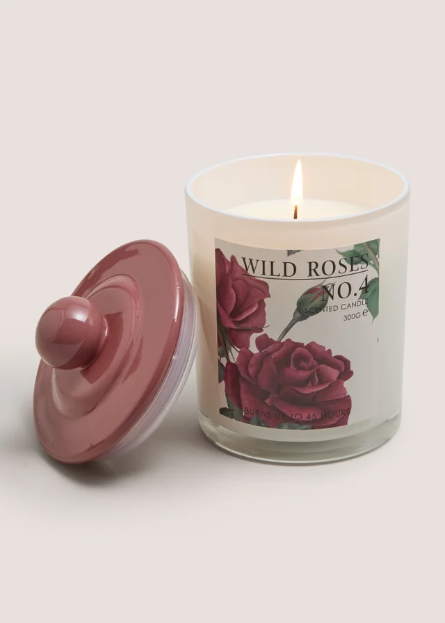 Wild Rose Jar Candle