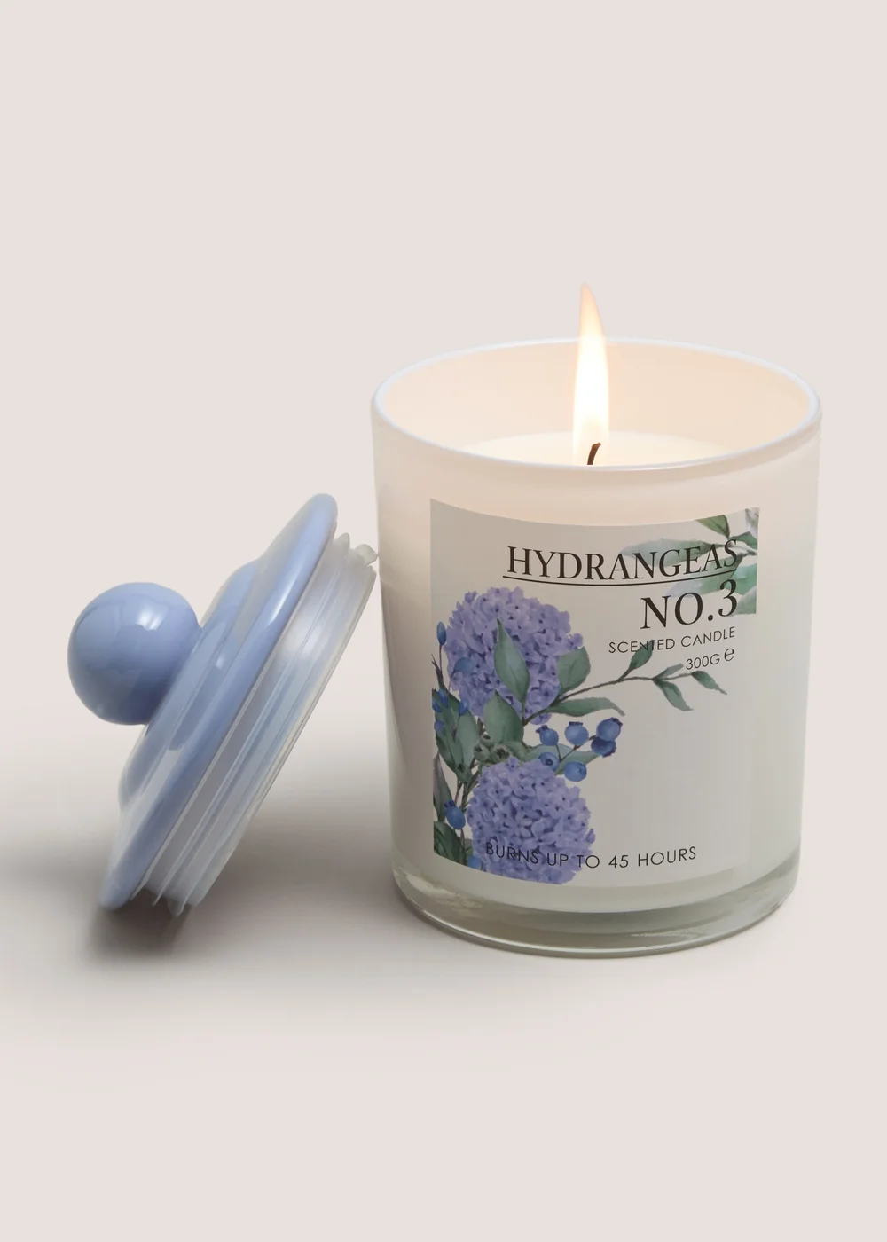 Hydrangea Jar Candle Image 1