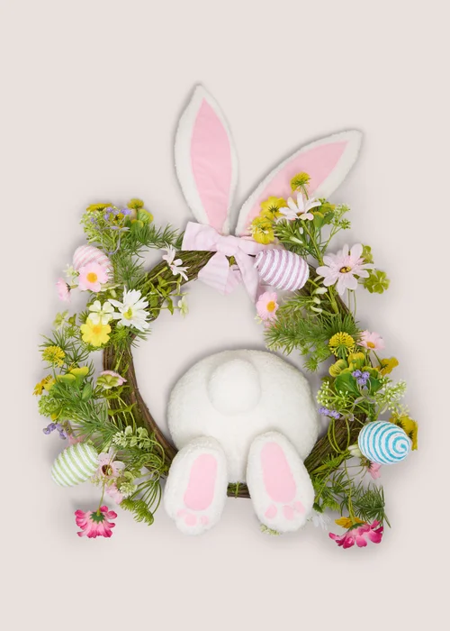 Easter Bunny Wreath Image 1