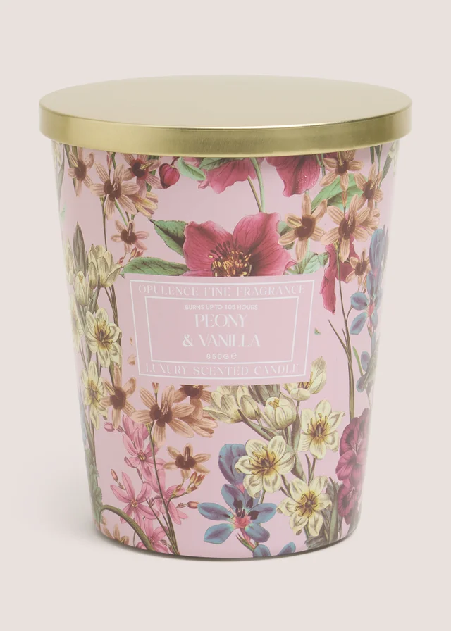 Peony & Vanilla Large Candle