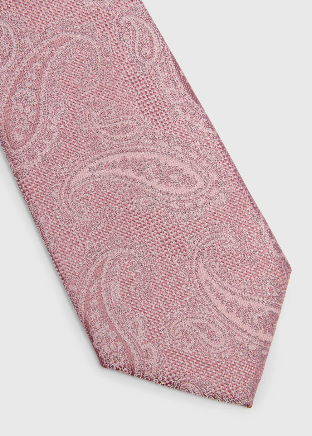 Taylor & Wright Pink Paisley Tie - One Size Image 2