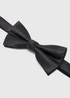 Taylor & Wright Black Bow Tie - One Size Image 2
