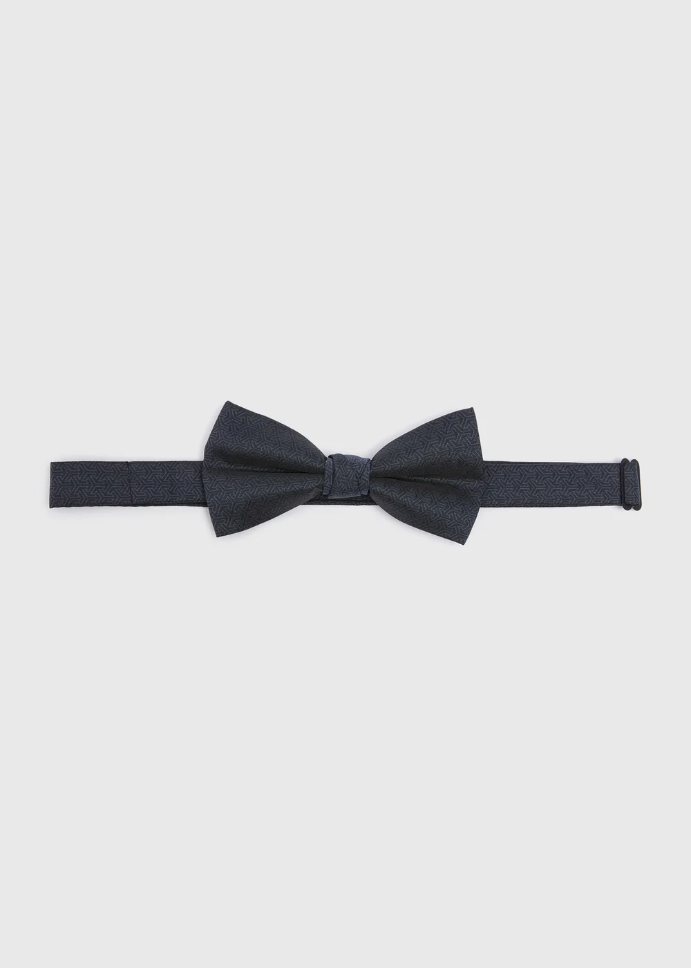 Taylor & Wright Navy Jacquard Bow Tie - One Size Image 1