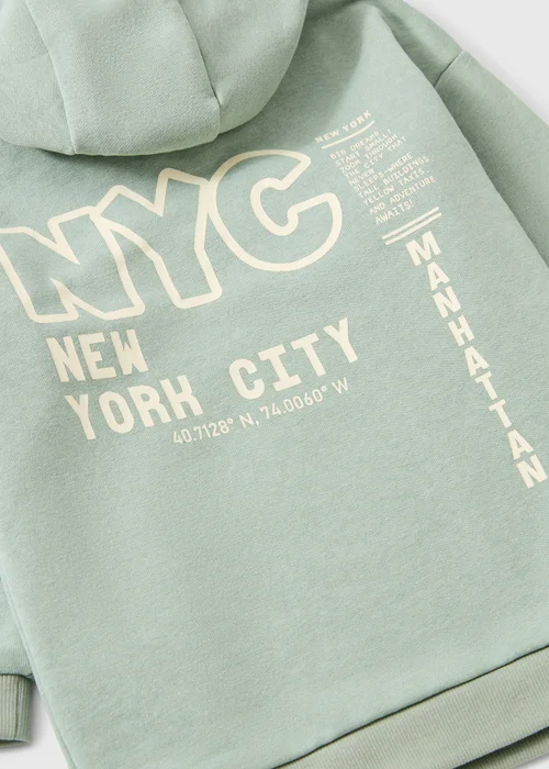 Sage Green Hoodie & Jogger Set (1-7yrs) - 1-1.5 Yrs Image 2