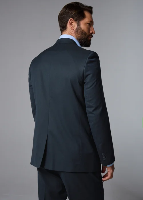Taylor & Wright Albury Navy Birdseye Regular Fit Suit Jacket - 38 Chest Short Image 4