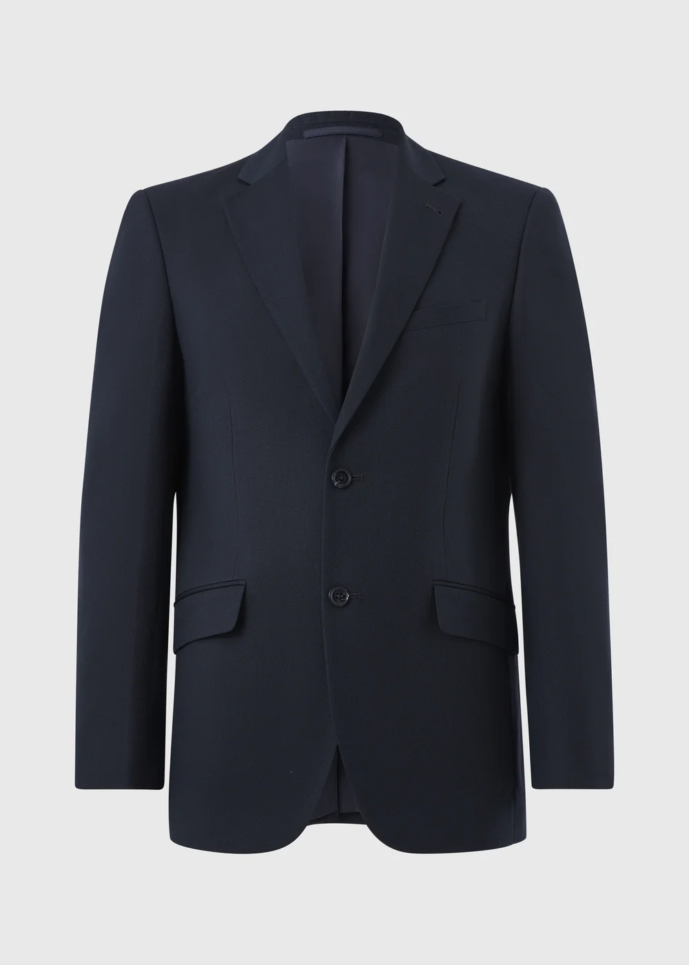 Taylor & Wright Albury Navy Birdseye Regular Fit Suit Jacket - 38 Chest Short Image 5