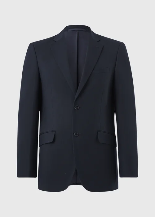 Taylor & Wright Albury Navy Birdseye Regular Fit Suit Jacket - 38 Chest Short Image 5