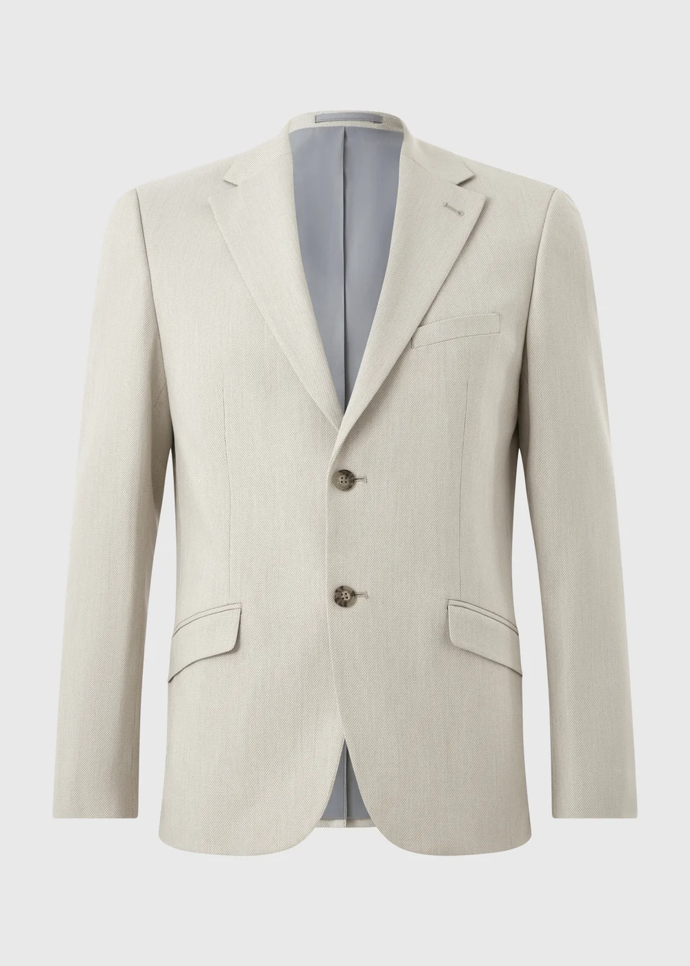 Taylor & Wright Fairmont Stone Texture Slim Fit Suit Jacket - 42 Chest Long Image 5