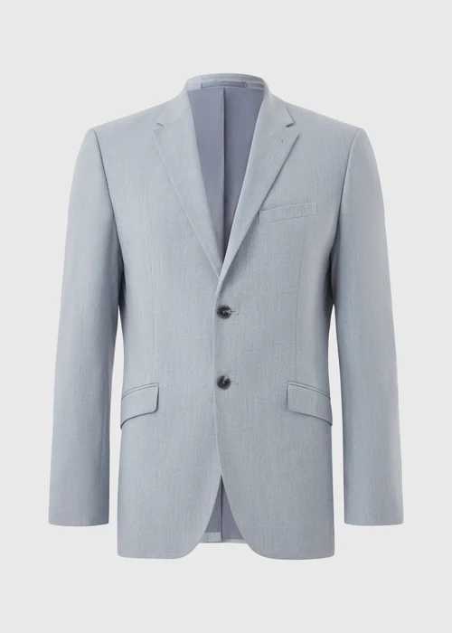 Taylor & Wright Dalton Grey Tailored Fit Suit Jacket - 52 Chest Short Image 5