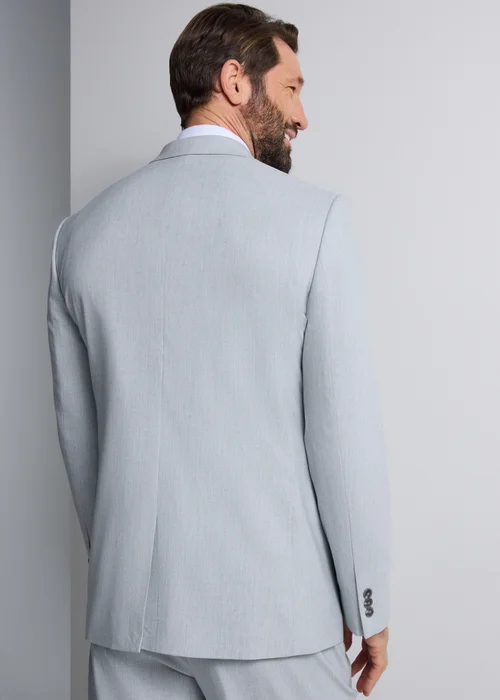 Taylor & Wright Dalton Grey Tailored Fit Suit Jacket - 52 Chest Short Image 4