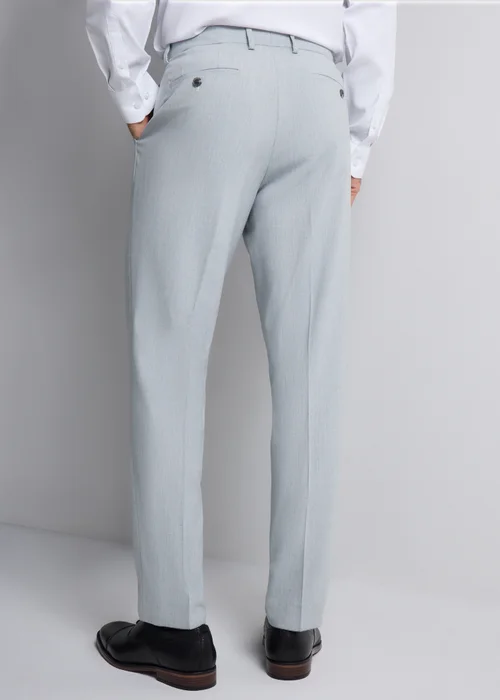 Taylor & Wright Dalton Grey Tailored Fit Suit Trousers - 40 Waist 29 Leg Image 2