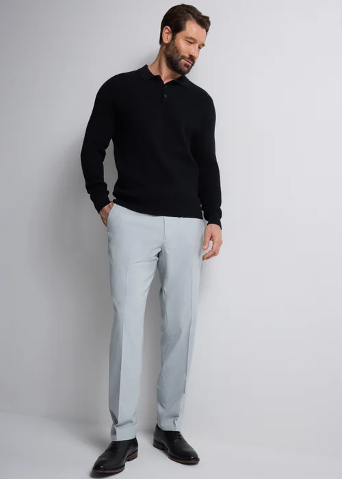 Taylor & Wright Dalton Grey Tailored Fit Suit Trousers - 40 Waist 29 Leg Image 4