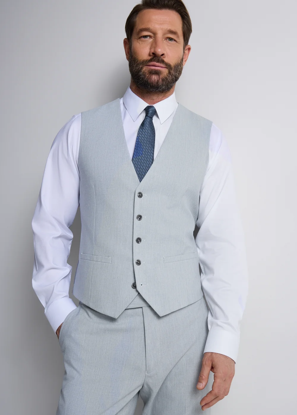 Taylor & Wright Dalton Suit Waistcoat - XXXXL Image 1