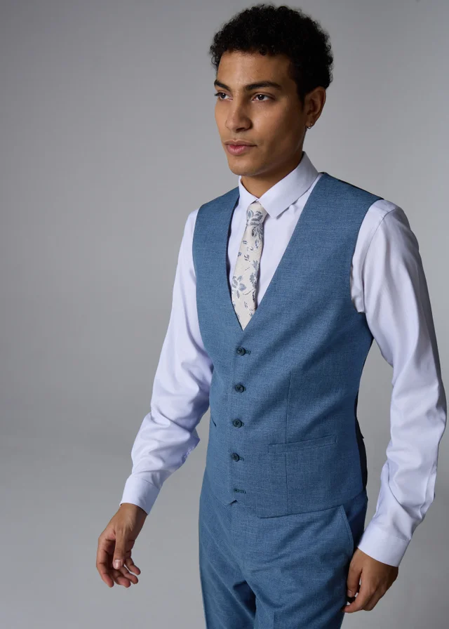 Taylor & Wright Hawthorne Blue Suit Waistcoat