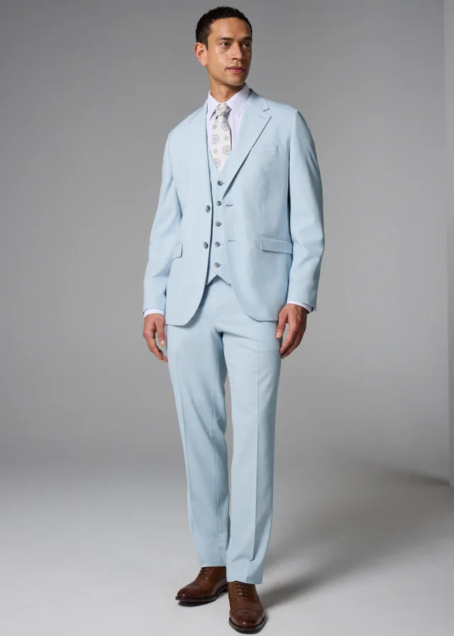 Taylor & Wright Everly Light Blue Slim Fit Suit Jacket