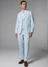 Taylor & Wright Everly Light Blue Slim Fit Suit Jacket - 34 Chest Short Image 2