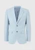 Taylor & Wright Everly Light Blue Slim Fit Suit Jacket - 34 Chest Short Image 5