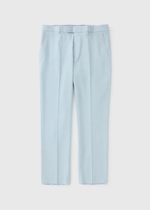 Taylor & Wright Light Blue Everly Slim Fit Suit Trousers - 36 Waist 33 Leg Image 4