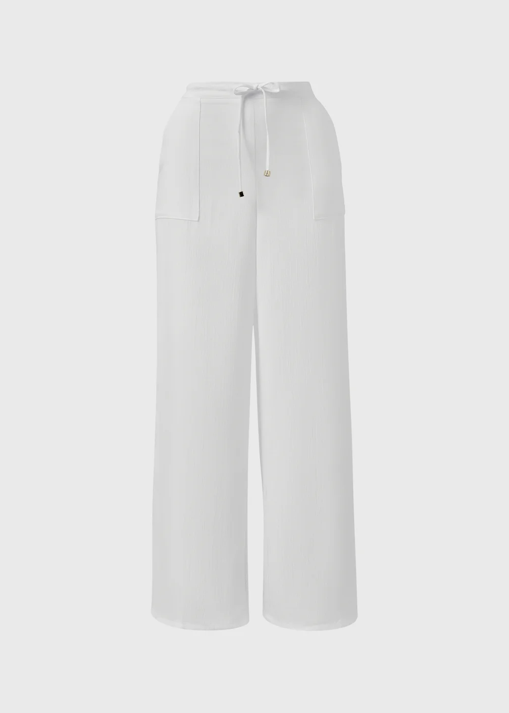 White Full Length Clipper Trousers - 20 Image 4