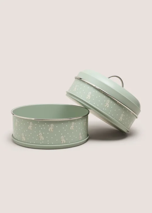 Green Cockapoo Stackable Cake Tin Image 2