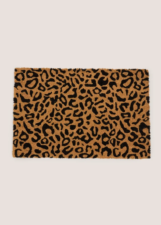 Leopard Grounded Door Mat