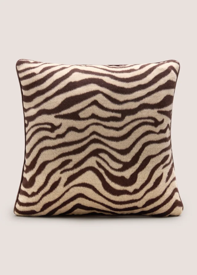 Zebra Jacquard Cushion