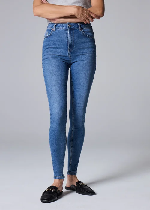Petite Midwash April Stretch High Rise Skinny Jeans - 6 Image 2