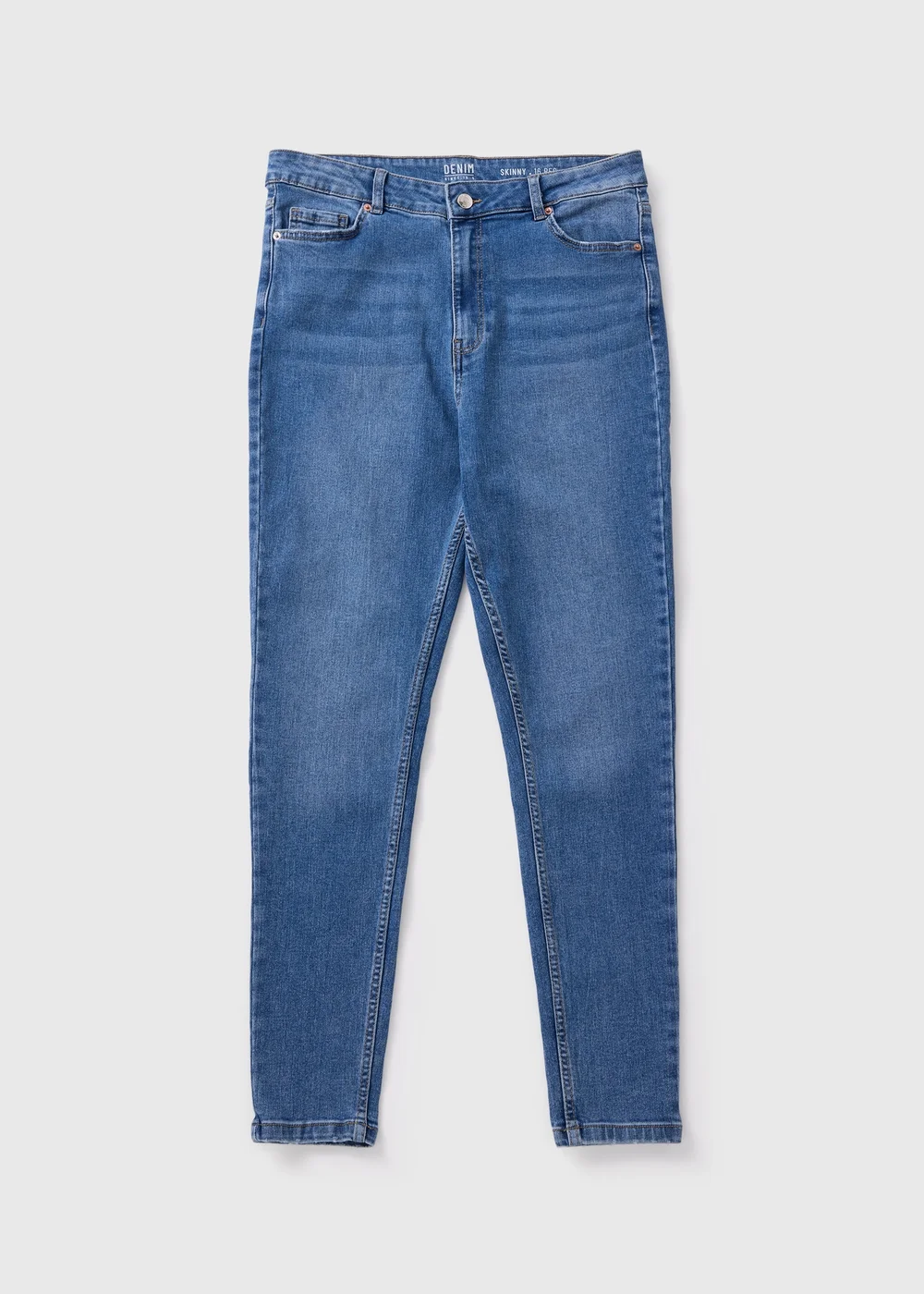 Petite Midwash April Stretch High Rise Skinny Jeans - 6 Image 4
