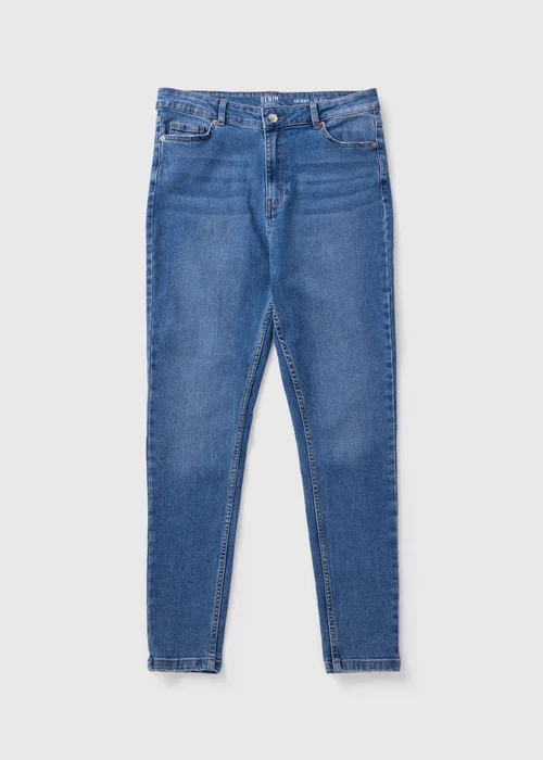Petite Midwash April Stretch High Rise Skinny Jeans - 6 Image 4