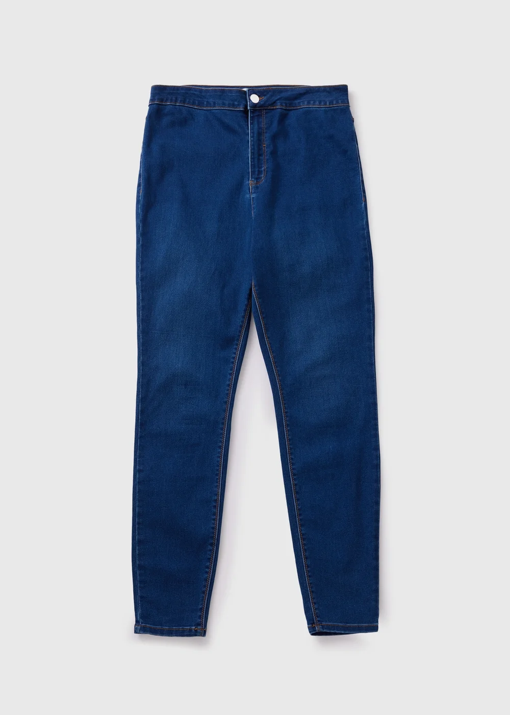 Petite Darkwash Jessie Stretch High Rise Skinny Jeans - 6 Image 6