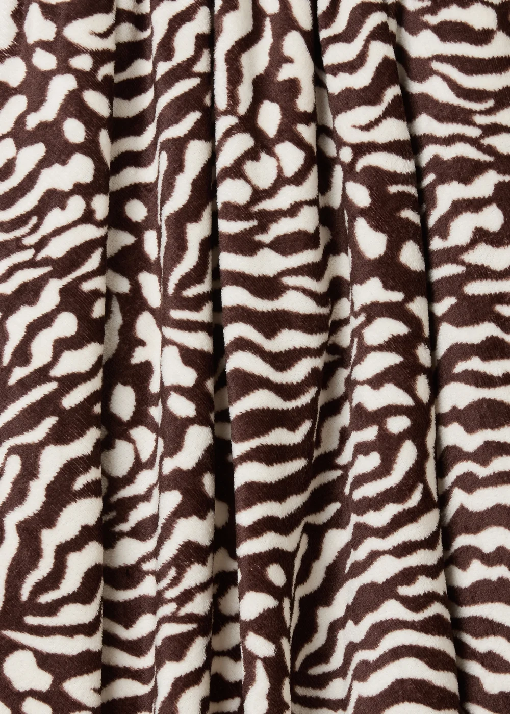 Brown Zebra Throw Image 2