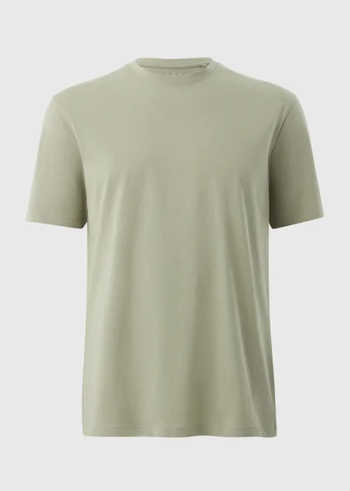 Khaki Essential Crew Neck T-Shirt - XS Image 4