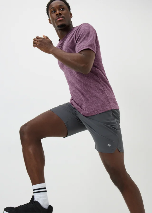 Souluxe Purple 2 Tone T-Shirt