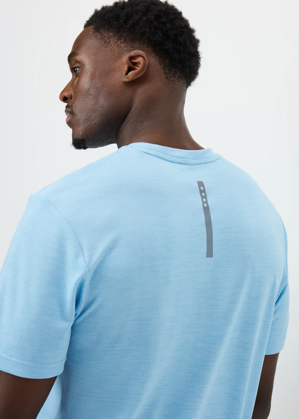 Souluxe Blue Two-Tone Sports T-Shirt - XS Image 3