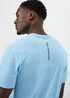 Souluxe Blue Two-Tone Sports T-Shirt - XS Image 3