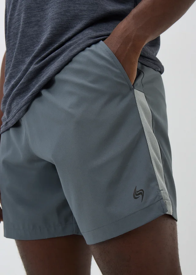 Souluxe Charcoal Sports Shorts