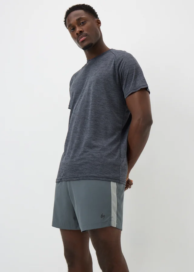 Souluxe Charcoal Sports Shorts