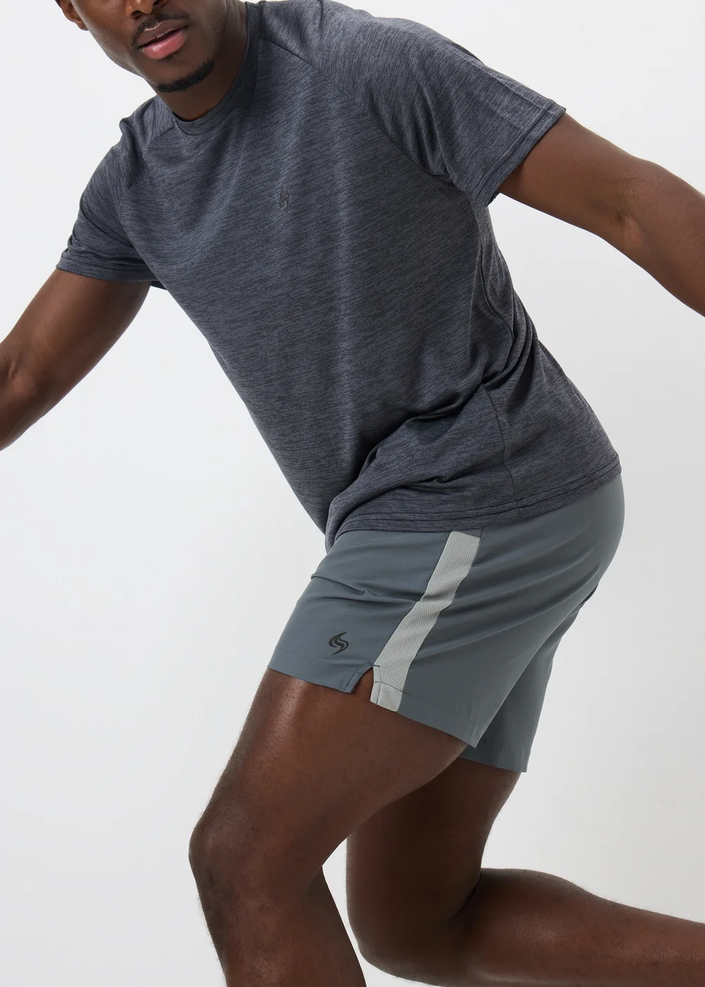 Souluxe Charcoal Sports Shorts - XS Image 3